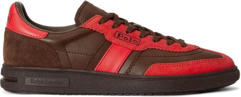Polo Ralph Lauren Bedford sneakers met logo Bruin