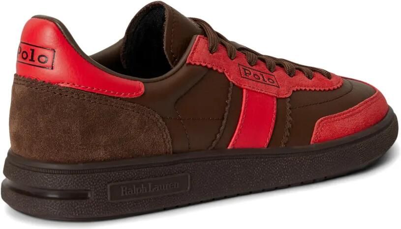 Polo Ralph Lauren Bedford sneakers met logo Bruin - Foto 2