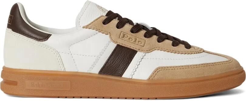 Polo Ralph Lauren Bedford sneakers met strepen Beige - Foto 2