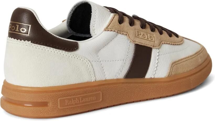 Polo Ralph Lauren Bedford sneakers met strepen Beige - Foto 3