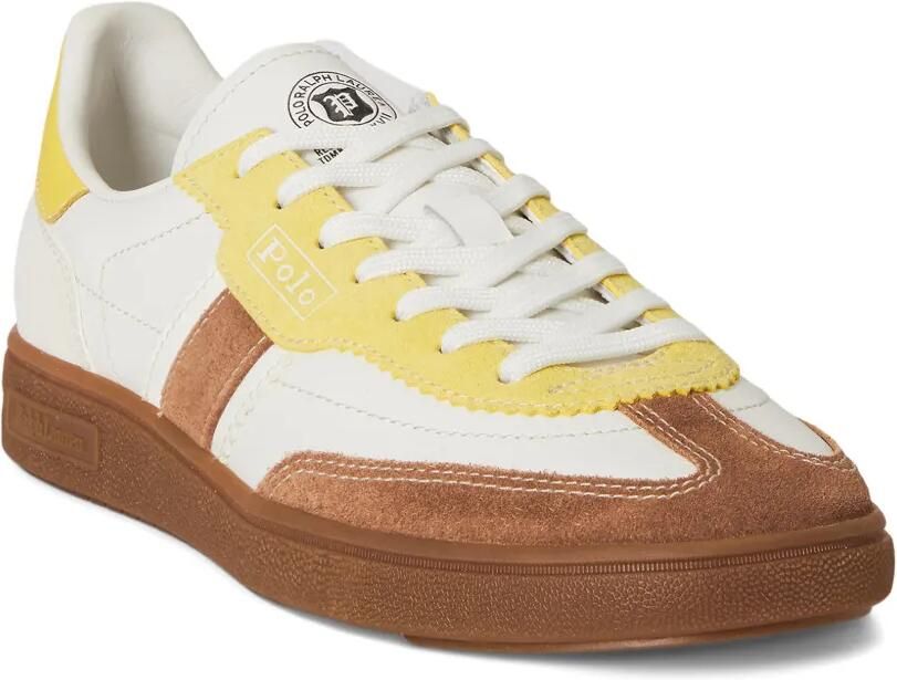 Polo Ralph Lauren Bedford sneakers met zijstrepen Geel - Foto 2