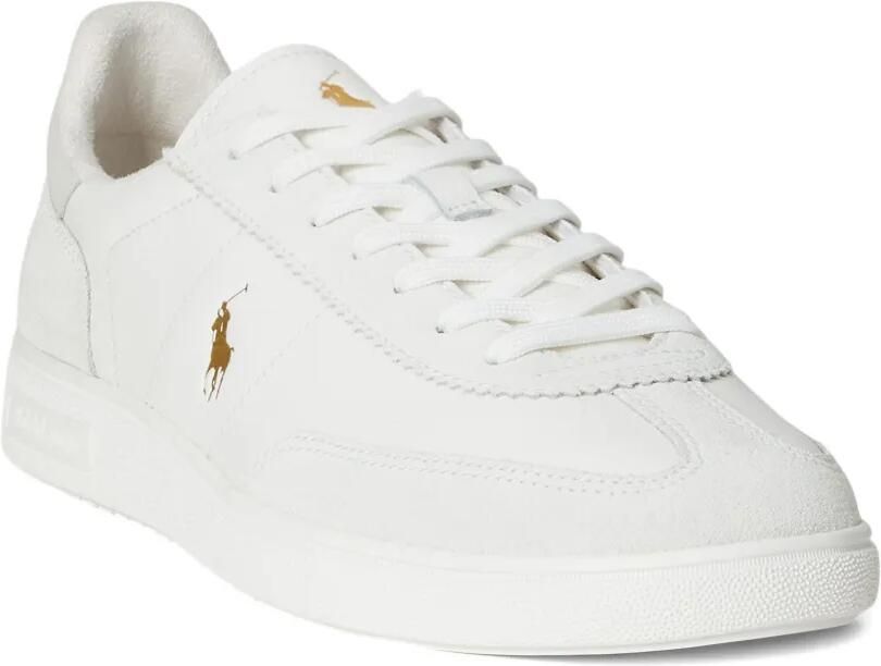 Polo Ralph Lauren Bedford suède low-top sneakers Wit - Foto 3