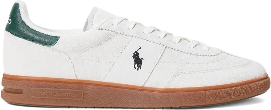 Polo Ralph Lauren Bedford suède sneakers Wit