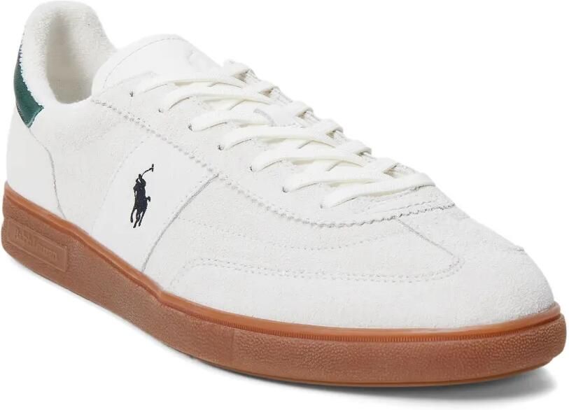 Polo Ralph Lauren Bedford suède sneakers Wit - Foto 3