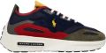 Polo Ralph Lauren Boerum gebreide sneakers met suède vlakken Blauw - Blauw
