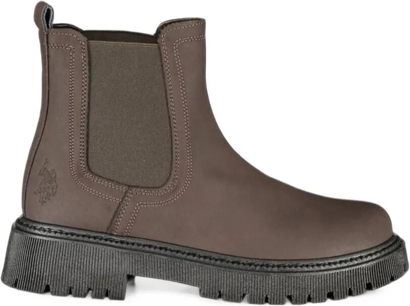 Polo Ralph Lauren chunky-sole chelsea boots Bruin - Foto 6