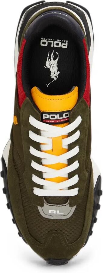 Polo Ralph Lauren Eldridge panelled leather sneakers Groen - Foto 4