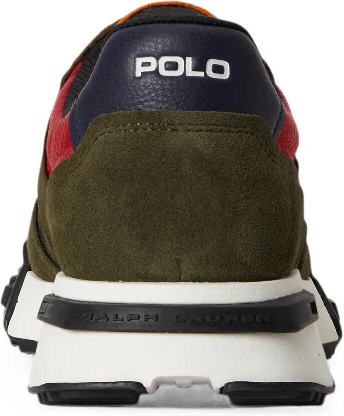 Polo Ralph Lauren Eldridge panelled leather sneakers Groen - Foto 2