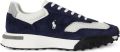 Polo Ralph Lauren Eldridge sneakers met suède vlakken Blauw - Blauw