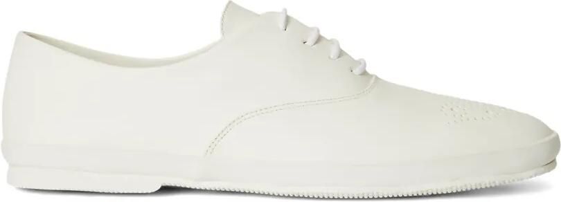Polo Ralph Lauren Geperforeerde leren sneakers Beige