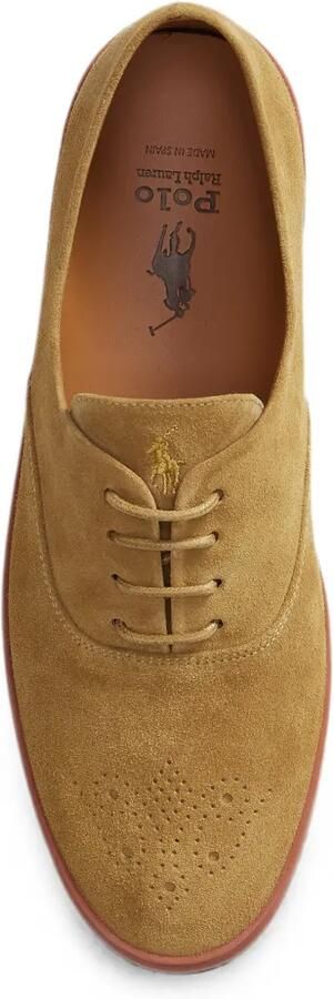 Polo Ralph Lauren Geperforeerde sneakers Beige - Foto 4