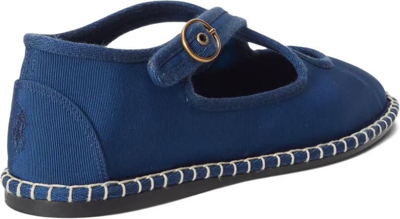 Polo Ralph Lauren Grosgrain espadrilles met gekruiste bandjes Blauw - Foto 3