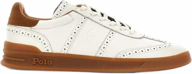 Polo Ralph Lauren Heritage Aera brogue sneakers Wit - Foto 1
