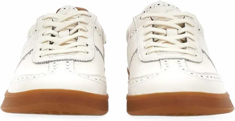 Polo Ralph Lauren Heritage Aera brogue sneakers Wit - Foto 3
