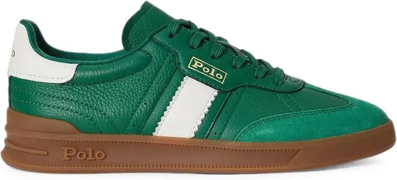 Polo Ralph Lauren Heritage Aera sneakers met logo-vlakken Groen