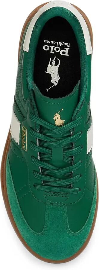 Polo Ralph Lauren Heritage Aera sneakers met logo-vlakken Groen - Foto 4