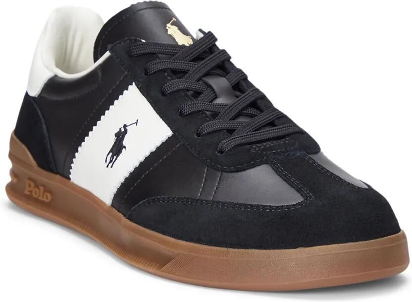 Polo Ralph Lauren Heritage Area sneakers met logo Zwart - Foto 3