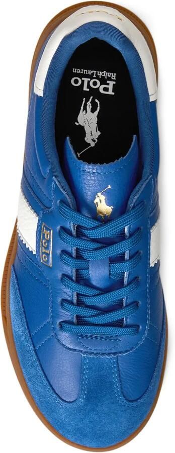 Polo Ralph Lauren Heritage Area suède leren sneakers Blauw - Foto 4