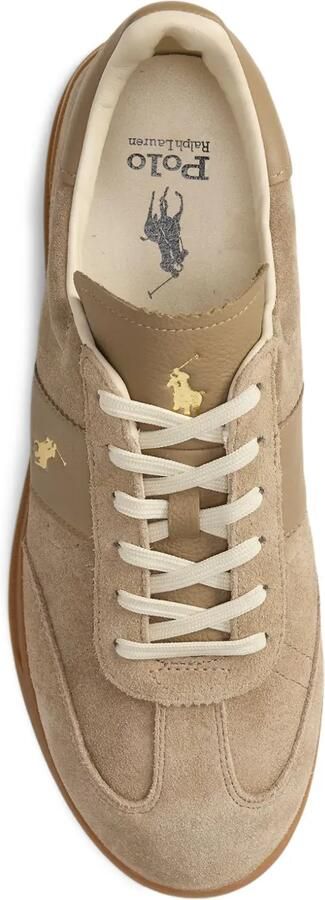 Polo Ralph Lauren Heritage Area suède sneakers Bruin - Foto 4
