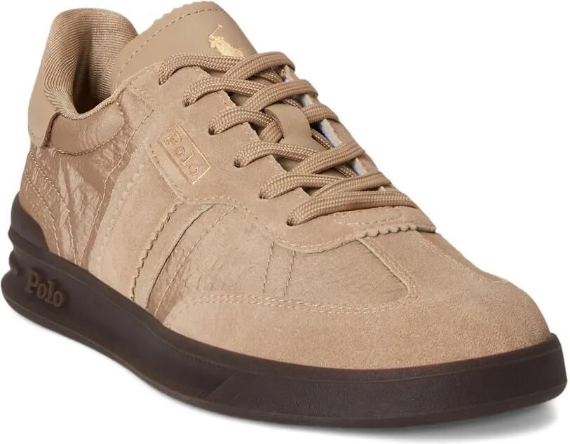 Polo Ralph Lauren Heritage Area suède sneakers Bruin - Foto 2