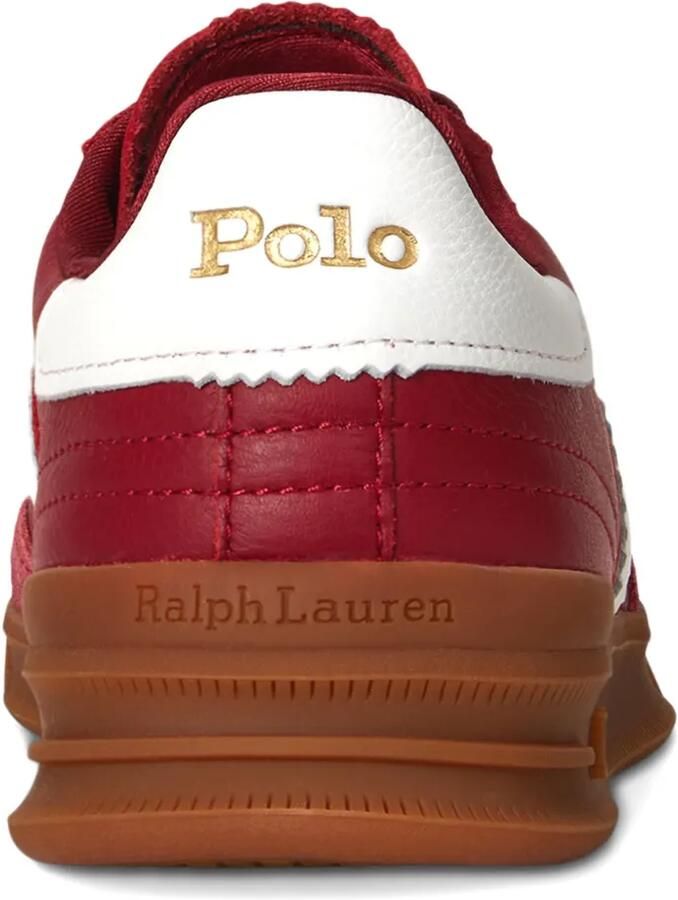 Polo Ralph Lauren Heritage Area suède sneakers Rood - Foto 2