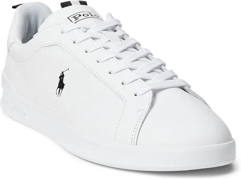 Polo Ralph Lauren Heritage Court II leren sneakers met logo-print Wit - Foto 3
