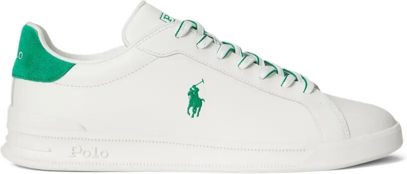 Polo Ralph Lauren Leren sneakers met suède vlakken Wit
