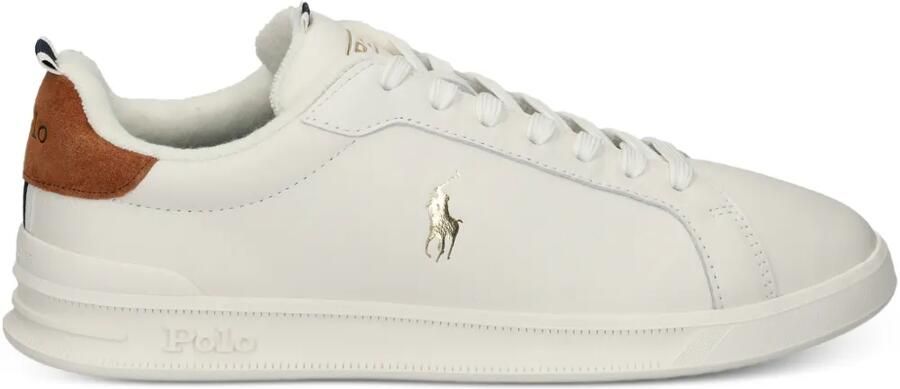 Polo Ralph Lauren Heritage Court II sneakers met logo Wit