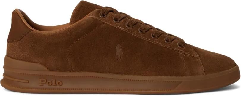 Polo Ralph Lauren Heritage Court II suède sneakers Bruin
