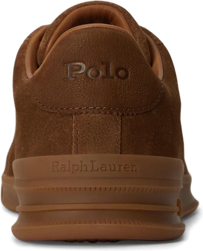 Polo Ralph Lauren Heritage Court II suède sneakers Bruin - Foto 2