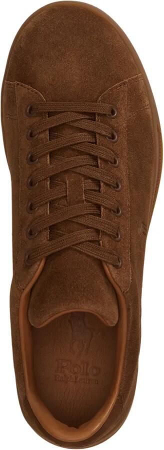 Polo Ralph Lauren Heritage Court II suède sneakers Bruin - Foto 4