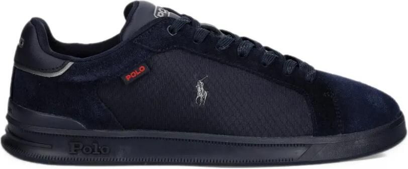 Polo Ralph Lauren Heritage Court Utily logo-embroidered sneakers Blauw