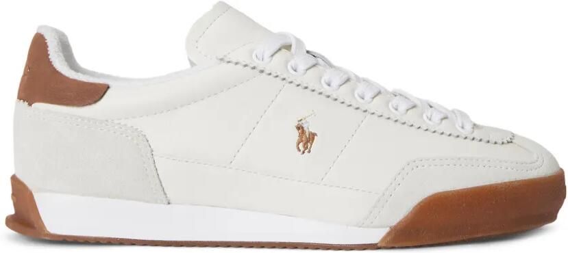 Polo Ralph Lauren Hester leren sneakers Beige - Foto 2