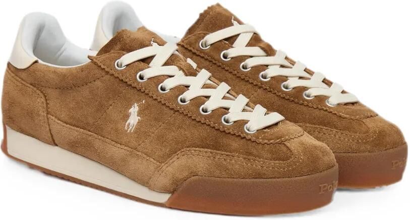 Polo Ralph Lauren Hester leren sneakers Bruin - Foto 4