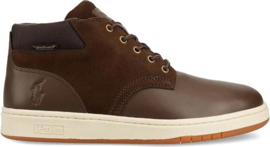 Polo Ralph Lauren Tennisschoenen met geborduurd logo Wit