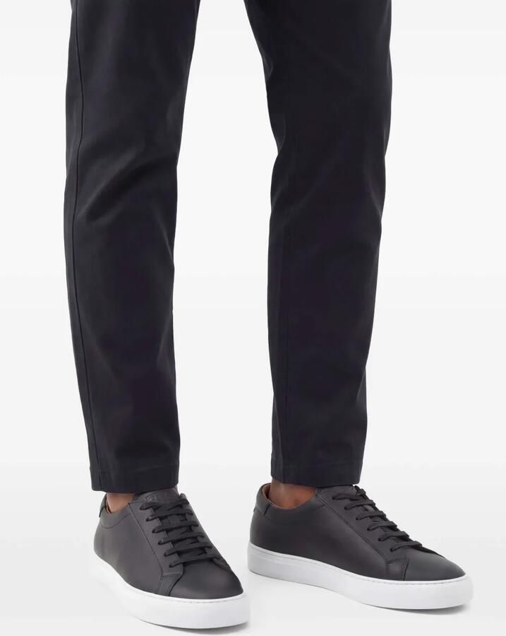 Polo Ralph Lauren Jermain Lux leren sneakers Zwart - Foto 2