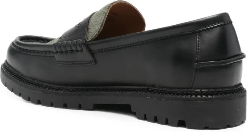 Polo Ralph Lauren Jett penny loafers met chunky zool Zwart - Foto 2