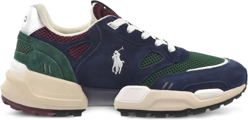 Polo Ralph Lauren Jogger "Madison Ave Colorblock" sneakers Blauw