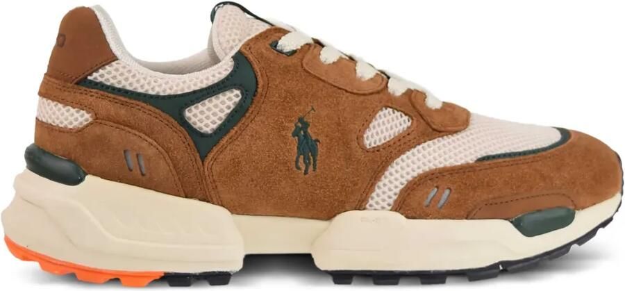 Polo Ralph Lauren Keaton slip-on schoenen met geborduurde beer Beige