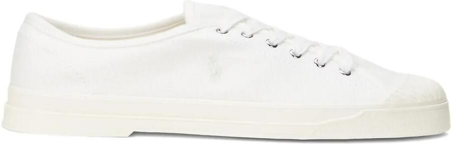 Polo Ralph Lauren Cevio espadrilles met geborduurd logo Rood