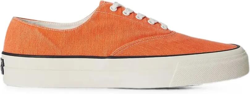 Polo Ralph Lauren Keaton canvas sneakers Oranje - Foto 3