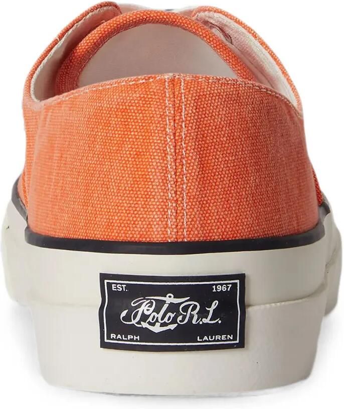 Polo Ralph Lauren Keaton canvas sneakers Oranje - Foto 2