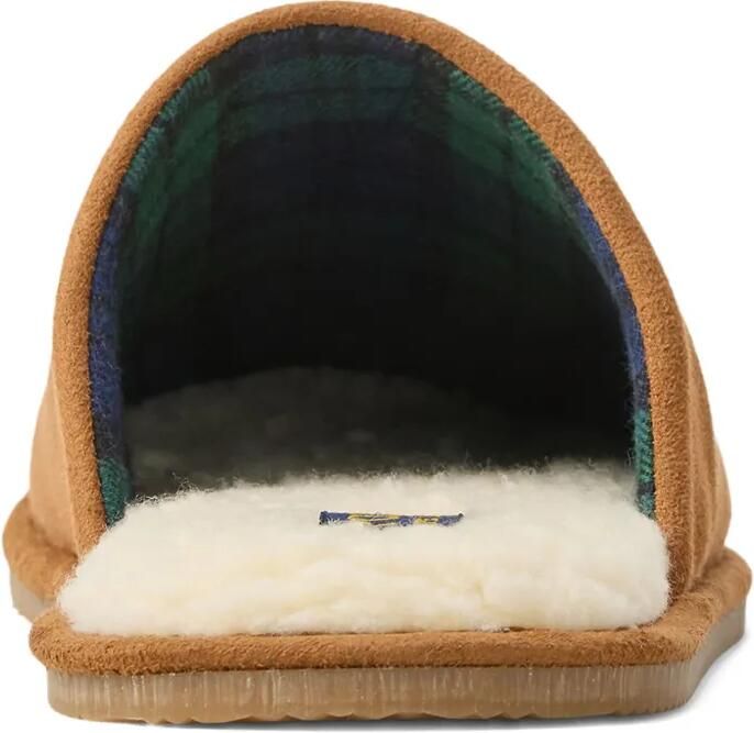 Polo Ralph Lauren Klarence slippers met logo Bruin - Foto 3