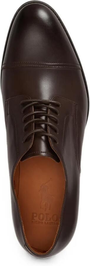 Polo Ralph Lauren Leren derby schoenen met kapneus Bruin - Foto 4