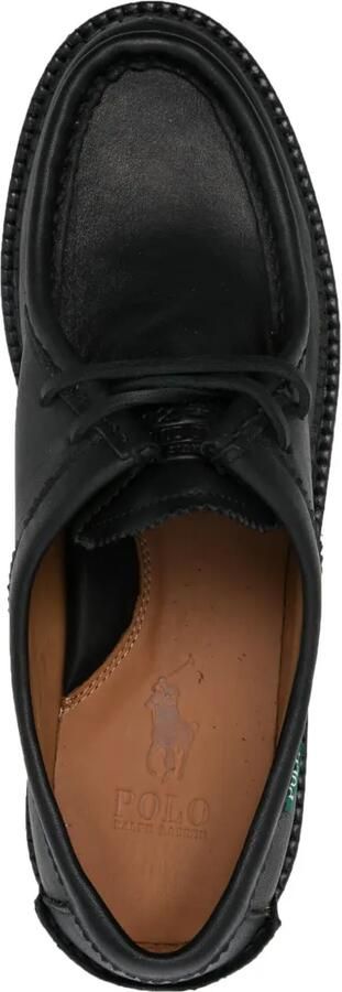 Polo Ralph Lauren Leren derby schoenen Zwart - Foto 4