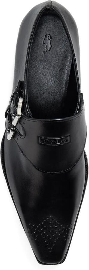 Polo Ralph Lauren Leren gespschoenen Zwart - Foto 4