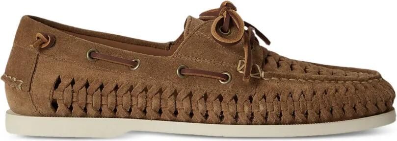 Polo Ralph Lauren Leren loafers Bruin