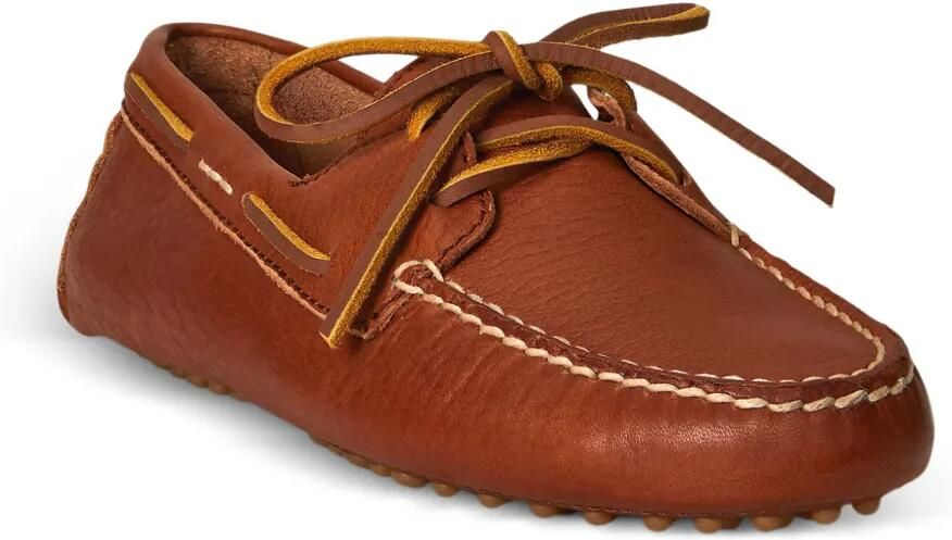 Polo Ralph Lauren Leren loafers met veters Bruin - Foto 3