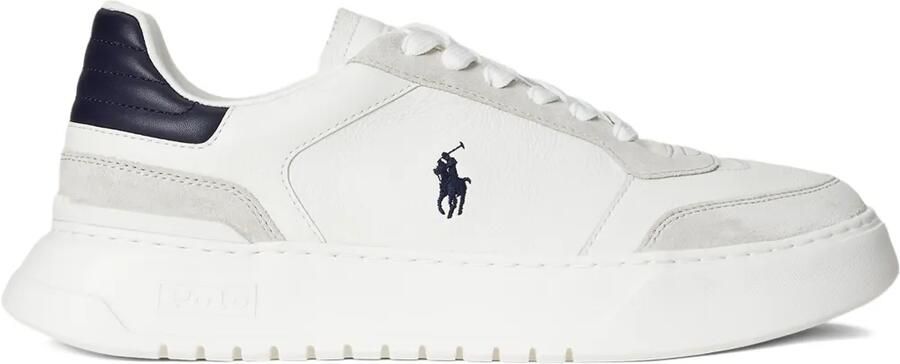 Polo Ralph Lauren Leren low-top sneakers Wit