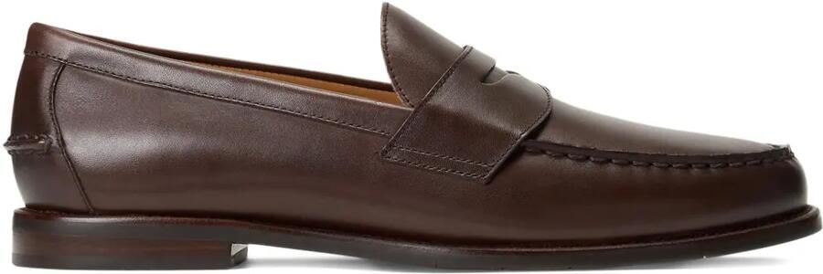 Polo Ralph Lauren Leren penny loafers Bruin